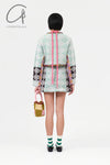 YANYAN KNITS Woven Jacket/Skirt YYK-YYW24-1891-LV Skirt